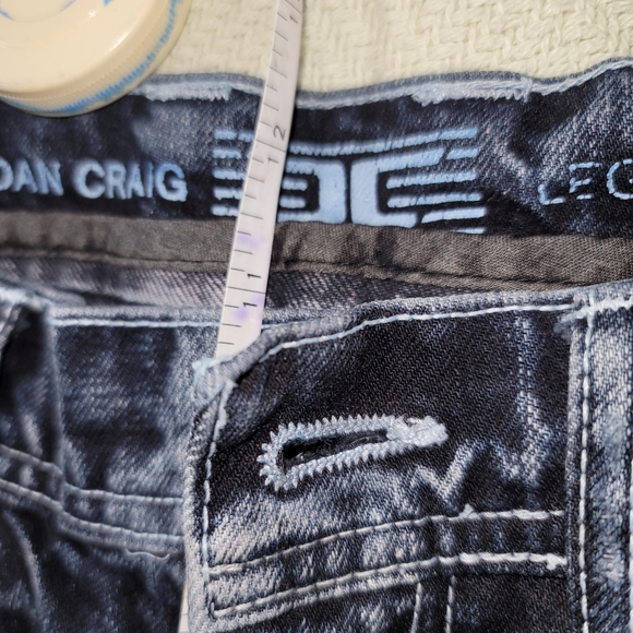 Jordan Craig Legacy Edition Collins Factory Dest. Denim Jeans 32/32* - Picture 8 of 10